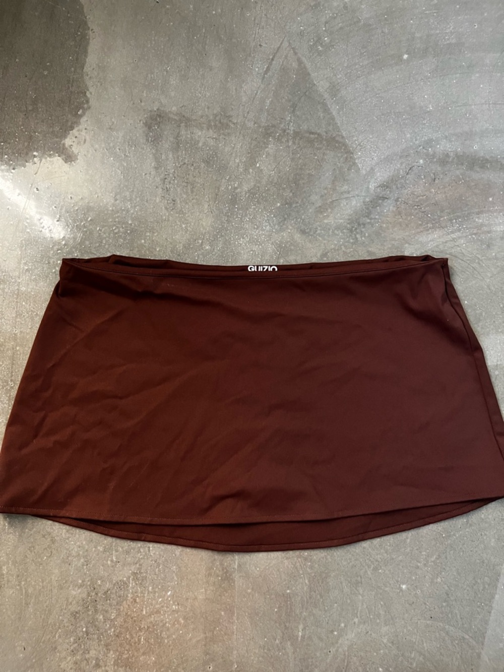 Danielle Guizio Brown Mini Skirt